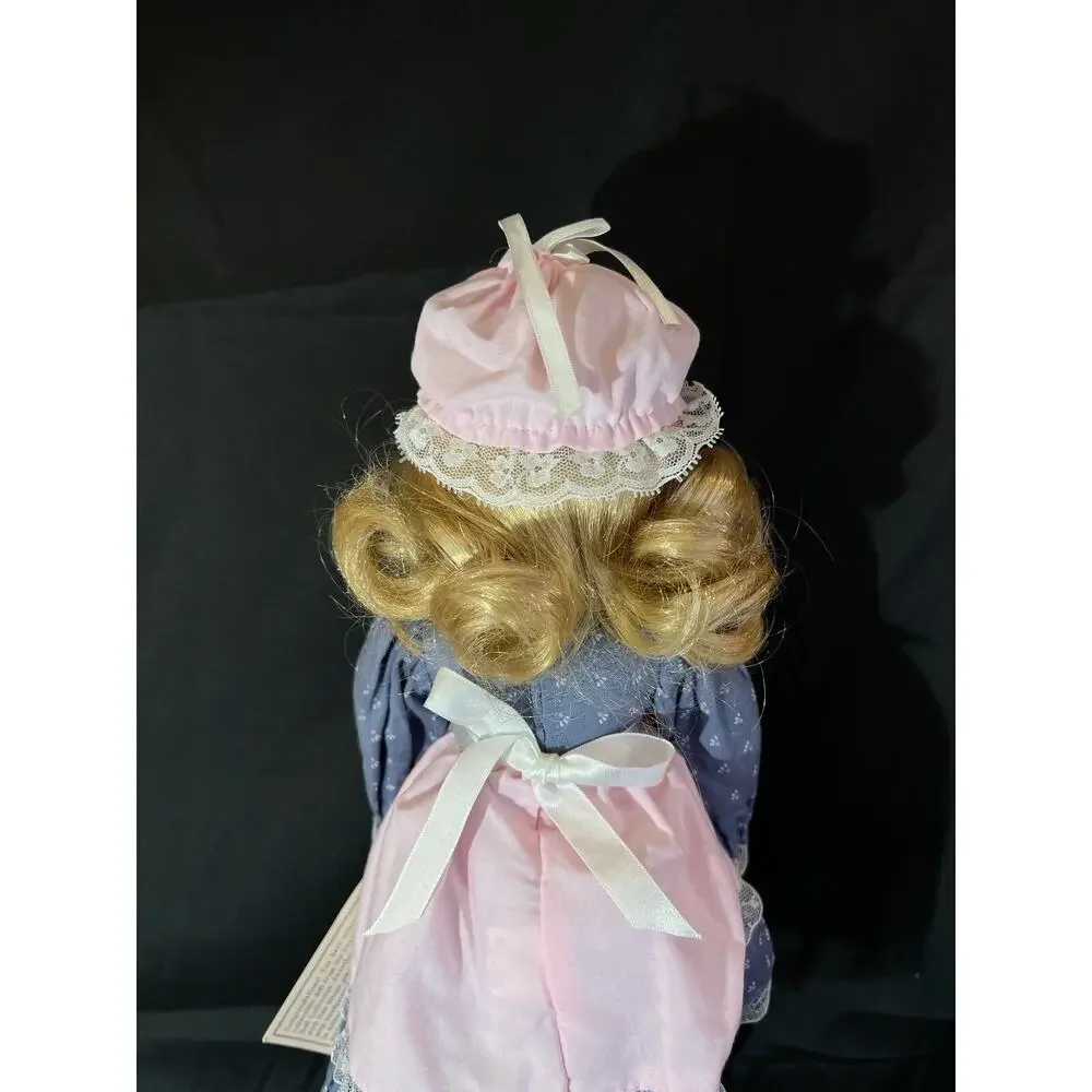 15.5” Bradley Dolls Porcelain Sweatheart Jeanne Vintage Rare W Original Box New